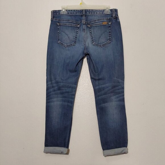 Joe's Jeans Mid-Rise Billie Boyfriend Slim Crop Japanese - 27 - Good Condition - Picture 2 of 6
